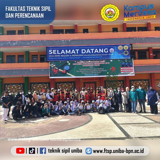 Study Tour dari SMK Negeri 4 Penajam Paser Utara Bisnis Konstruksi dan Properti